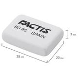 Ластик "FACTIS"/80 80RC натур. каучук 28*20*7