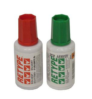 Штрих корректор+разбавитель "Retype" BN-103