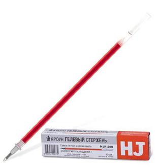 Стержень гелев. "Crown" 0,7мм HJR-200 оранжевый