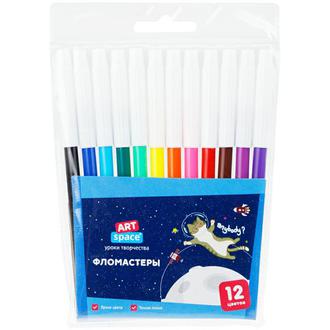 Фломастеры "Спейс" 12цв. 26827