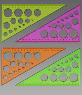 Треугольник 30*19см Стамм ТК11 с окружн./210619