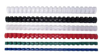 Пружина для переплета пластиковая 28мм синяя 202047491 250л.