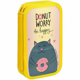 Пенал б/наполн. 2 отделения 42365 190х105