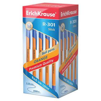 Ручка шар. "Erich Krause" R-301 0,7мм 43194 синий