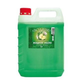 Мыло жидкое 5л Зодиак Зеленое яблоко