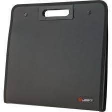 Папка на замке "Lamark" 13 отд. с вырубной ручкой 8