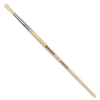 Кисть щетина  №5 круглая 200196