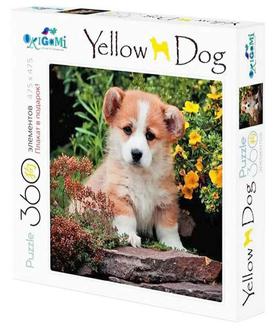 Пазл Origami 360 Щеночек в саду 03469