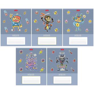 Тетрадь  24л. линия "Хатбер" 24т5В2 Freaky friends