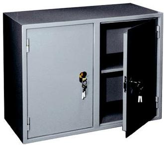Шкаф металл. КБС-09 бухгалтерский  ВхШхГ (700*880*390) 2 секции, 1 полка 40кг