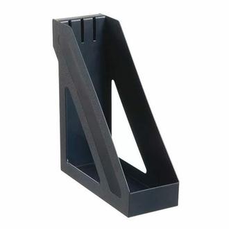 Накопитель д/бумаг верт. "Стамм" 110мм ЛТ350 черный