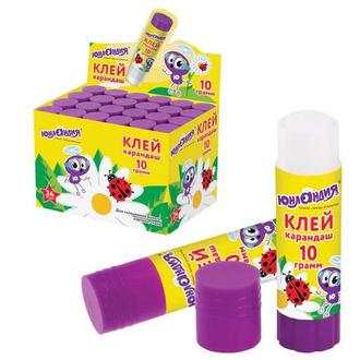 Клей -карандаш 10г "Юнландия" 271137