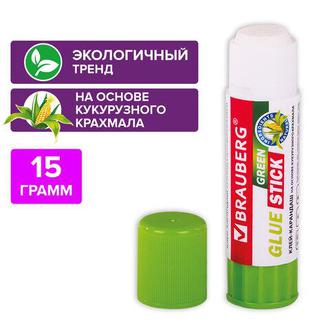 Клей -карандаш 15г "Brauberg" 270437