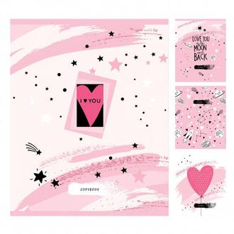 Тетрадь  48л. BG А5 клетка Star shine 9603