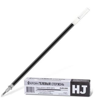 Стержень гелев. "Crown" 0,5мм HJR-200 черный