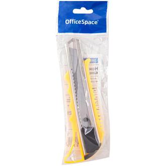 Нож канц. 18мм "Спейс" 262451 метал. направл.