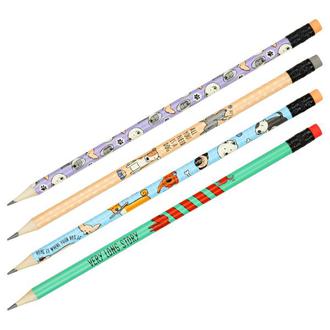 Карандаш чгр. "Meshu" HB 47232  с ластиком