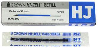 Стержень гелев. "Crown" 0,5мм HJR-200 синий