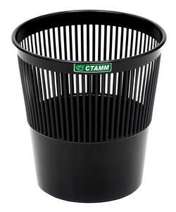 Корзина д/бумаг "Стамм" 18л КР01 сетчатая черный