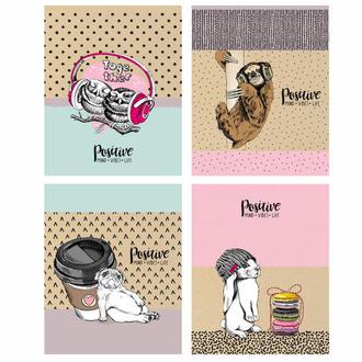 Тетрадь  60л. BG А5 клетка Твой позитив 9863