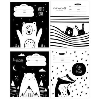 Тетрадь  18л. клетка "Meshu" 43310