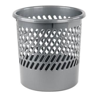 Корзина д/бумаг 11л 237918 сетчатая серый