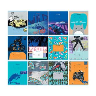 Тетрадь  18л. линия "BG" 11727 Mix-12 Мальчики