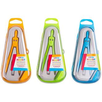 Набор черт. 2пр. Спейс 260697 циркуль 115мм в футляре