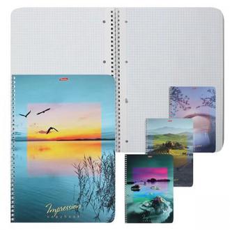 Тетрадь  80л. Brauberg А4 тв. обл. 404055 гребень