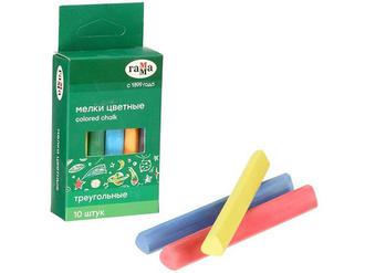 Мел цветной набор10цв. "Гамма" 0909192