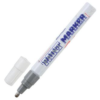 Маркер-краска MunHwa д/всех видов поверхн. водостойк. серебро 4мм PM-06