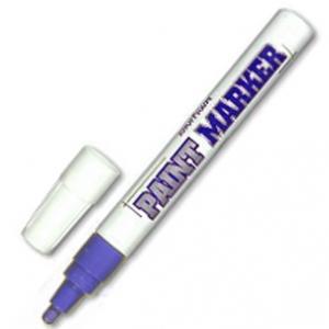 Маркер-краска MunHwa д/всех видов поверхн. водостойк. фиолетовый 4мм PM-09