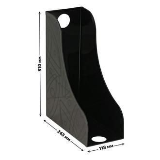 Накопитель д/бумаг верт. "Стамм" 118мм ЛТВ 30307 черный