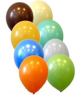 Шары 10" (25см) ПАСТЕЛЬ Ассорти Европа 100шт./уп.