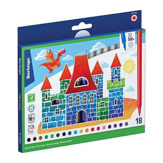 Фломастеры "Berlingo" 18цв. WP 00218