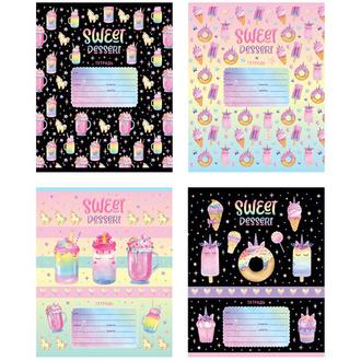 Тетрадь  24л. клетка "BG" 9442 Sweet dessert