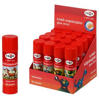Клей -карандаш 36г "Гамма" 42021