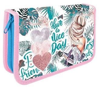 Пенал Пчелка 1 отделение 190х115 ПО 021 Мечтательница