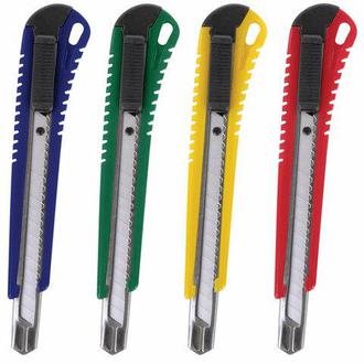 Нож канц.  9мм "Staff" 237082 метал. направл.