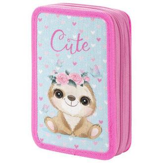 Пенал б/наполн. 2 отделения 270365