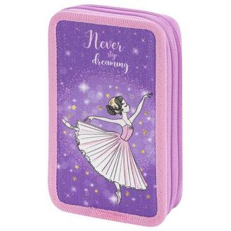 Пенал б/наполн. 2 отделения 270366