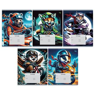 Тетрадь  18л. линия "BG" 60296 Гонщики