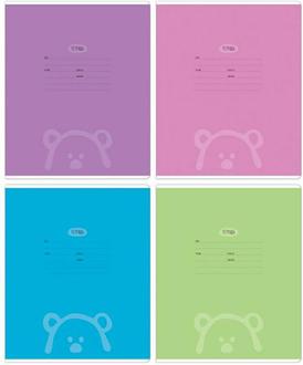 Тетрадь  12л. косая линия частая "Meshu" 30915