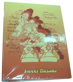 Тетрадь  80л. Лотос А5 кольца L-33-002 тв. обл. Sweet Melody