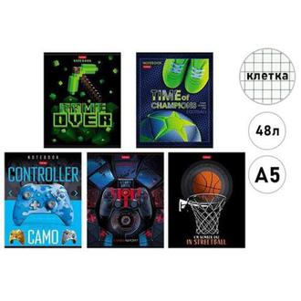 Тетрадь  48л. Хатбер клетка Для мальчиков