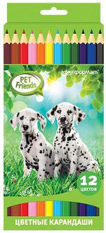 Карандаши "Гамма" 12цв. 050918_07 карт/уп