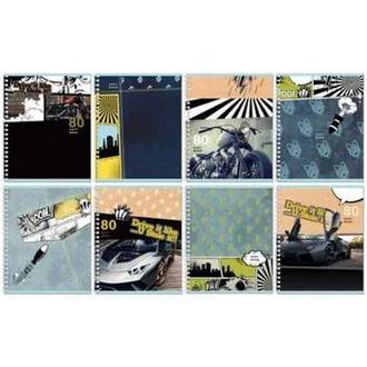 Тетрадь  80л. BG А5 спираль Cool story 9591