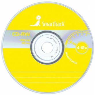 Диск CD-RW Smart Track 700mb 4х12х 100шт./уп. Bulk