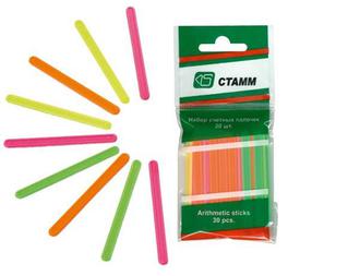 Счетные палочки 30шт. п/этил. упак. СП01 Стамм