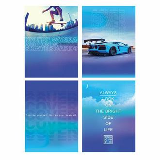 Тетрадь  48л. BG А5 гребень Сторона жизни 8381